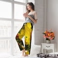 thumbnail image 5 of Salouo Cactus Flowers Print Women's Pajama Pants Casual Loose Sweatpants PJs Flowy Pants Drawstring Palazzo for Women Wide Leg Pants Lounge Pajama -Medium, 5 of 8