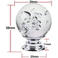 thumbnail image 3 of Perillas de vidrio con forma de burbujas, hermosa forma de calabaza para una decoración única del hogar, la bola de cristal adorna las manijas de los muebles de su cocina, 3 of 5