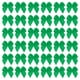 thumbnail image 1 of Mini Moño de Cinta de Satén para Manualidades de Boda Fiesta Verde, 1 of 7