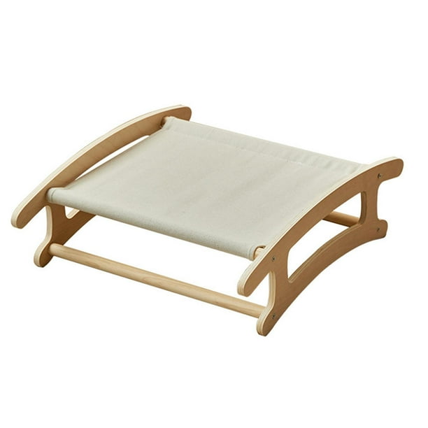 Cama hamaca para gatos, cama para dormir, muebles para mascotas, cómoda y transpirable, cama para perros y gatos, cama elevada para gatos, conejitos,