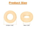 thumbnail image 2 of 18 Pairs Glasses Ear Grip 0.52" Silicone Ring Type Eyewear Retainer, Skin Color, 2 of 7
