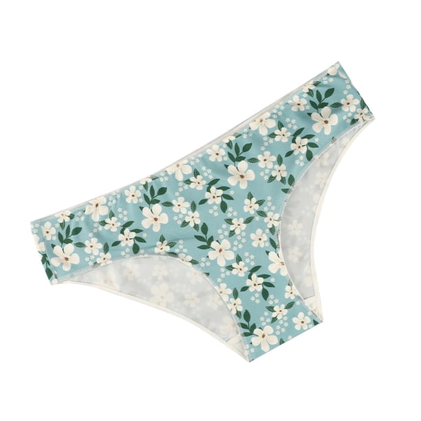 Pantys Gibobby para Mujer Ropa interior estampada Calzoncillos sexy transpirables sin costuras S