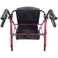 thumbnail image 2 of Junior Aluminum Rollator with Loop Brakes, Blue, 2 of 3