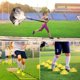 thumbnail image 3 of Escalera de velocidad para entrenamiento deportivo, 1 escalera de agilidad, 12 conos de disco, 4 ganchos de metal, 1 paracaídas de resistencia, 1 bolsa de transporte, 3 of 4