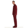 thumbnail image 3 of #followme Family Pajamas Flannel Kids Pajama Set 43648-10195-7 (Buffalo Plaid - Mens, Medium, Men), 3 of 5