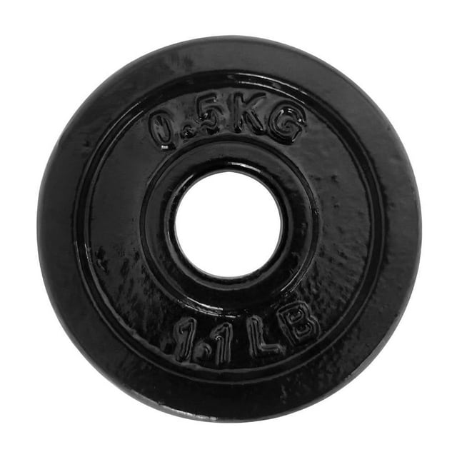 Disco de peso Athletic Works Athletic Works 0.5 kg de hierro WMW-200-0.5KG-HQ