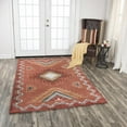 thumbnail image 7 of Alora Decor Durango 5' x 8' Southwest/Tribal Rust/Multi Hand-Tufted Area Rug, 7 of 7