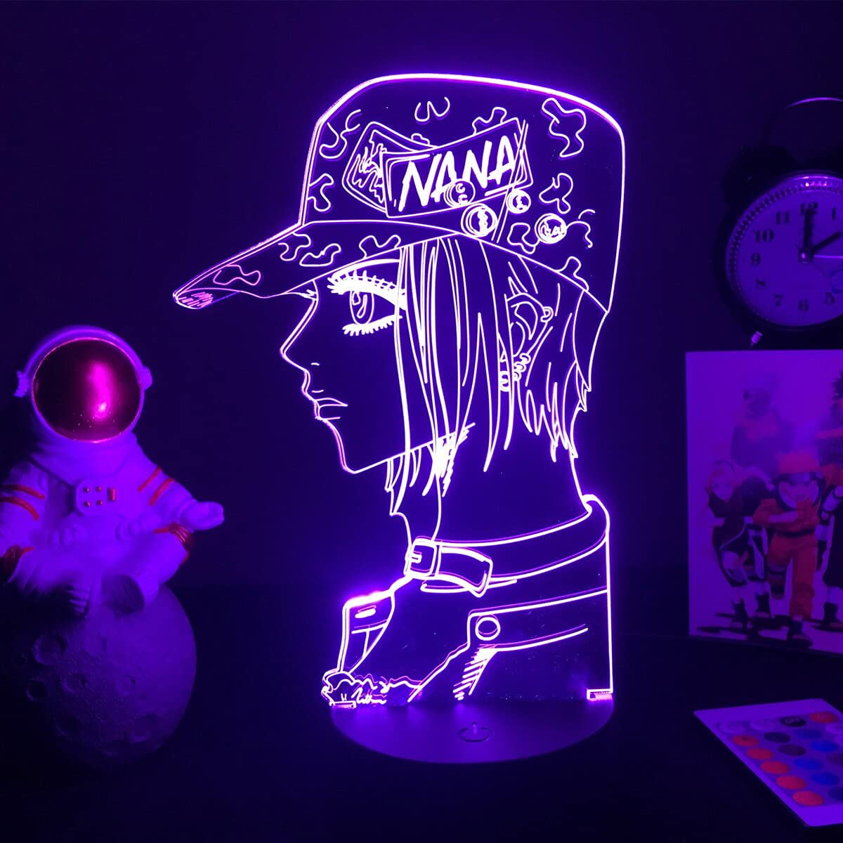 AVEKI-Anime Nana 3D LED Nightlight for Bedroom Decor Table Lamp Nana