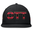 thumbnail image 2 of Men's Fanatics Black Ottawa Senators Authentic Pro Rink Snapback Hat, 2 of 4