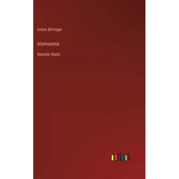 Alemannia: Neunter Band (Hardcover)