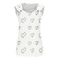 thumbnail image 4 of Levmjia Womens V Neck Sleeveless Tank Tops Summer Loose Fit Casual Blouse Soft Polyester Comfortable Fashion Tshirt for Daily Wear, 4 of 5