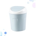 thumbnail image 3 of HEALEEP Bac de Recyclage 1 Pce avec Couvercle Bleu Ciel en Plastique pour Bureau, Usage Domestique, Rangement, 3 of 8