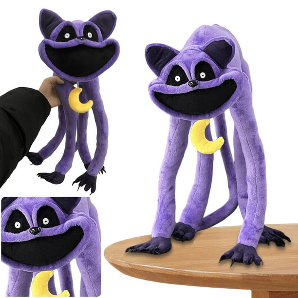 Critters Sonrientes Catnap Juguete Peluche Figura Animal Peluche Suave Muñeca para Fanáticos Del Juego
