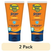 (2 pack) Banana Boat Sport Ultra SPF 30 Face Sunscreen Lotion, Travel Size 3oz