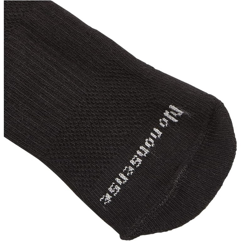 No nonsense Women s Cushioned Mesh Quarter Top Ankle Socks - Premium  Comfort for Women Black - 9 Pair Pack