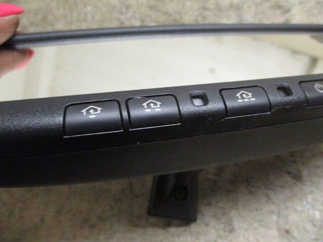 Pre-Owned Nissan Pathfinder Murano Rear View Mirror w/Auto Dim Homelink & Compass OEM LKQ - Verify Specific Vehicle Fitment In Description - (Good)