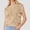 Khaki, variant on Women's Crewneck Hollow Out Knit Sweater Summer Sun Protection Crochet Mesh Cover Up Lightweight Pullover Shrug Tops