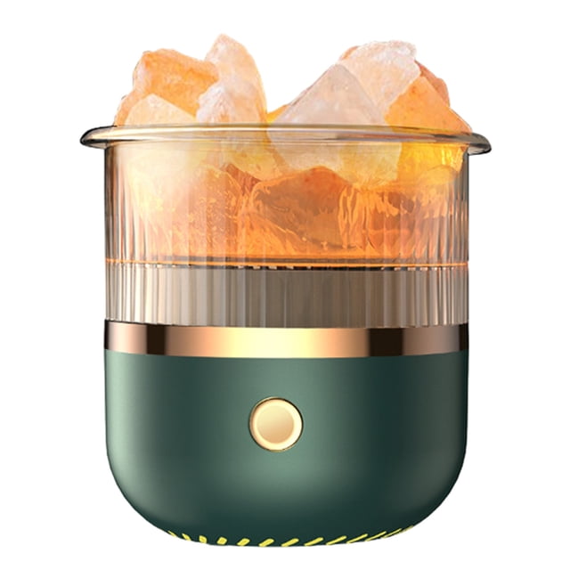 Birdeem Crystal Humidifier Usb Essential Oil Diffuser with Led Light Small Portable Humidifier for Home and Office