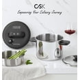 thumbnail image 6 of Koch Systeme CS 8.5 Quart Stainless Steel Stovetop Pressure Cooker, 3 PSI Settings Pressure Cooker, Save 70% Time, Induction Compatible, 6 of 14