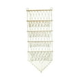 thumbnail image 2 of AMLESO Hanging Organizer Plush Toy Storage Stuffed Animal Net Hammock for Kids Room Beige, 2 of 8