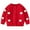 Red, variant on Infant Girls Knit Cardigan Sweater Fall Winter Thermal Sweater Small Heart Embroidery Baby Sweater Cardigan Infant Clothes Beige