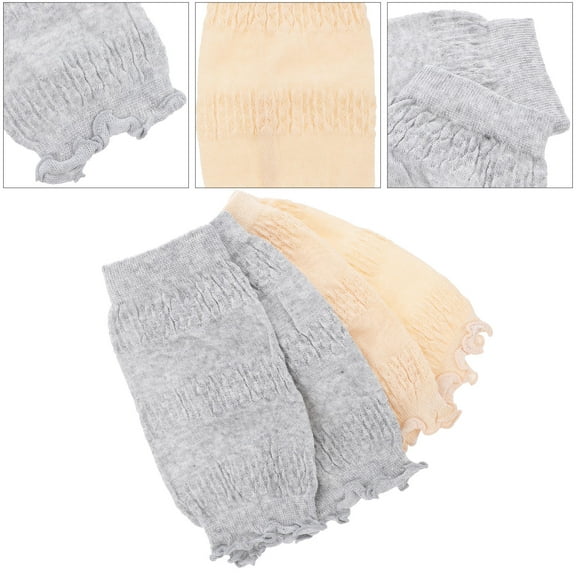 IFANLANDOR Childrens Knee Pads Combed Cotton 2 Pairs 7.86x3.93x0.39in