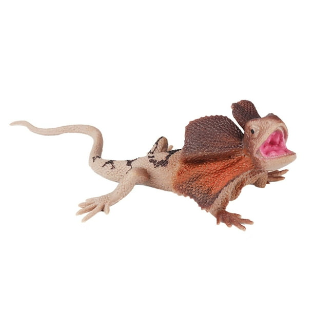 Figura de lagarto, regalo de cumpleaños, adorno para tarta, manualidades, juguetes de animales en miniatura para niños de 3 años o más. Tipo F