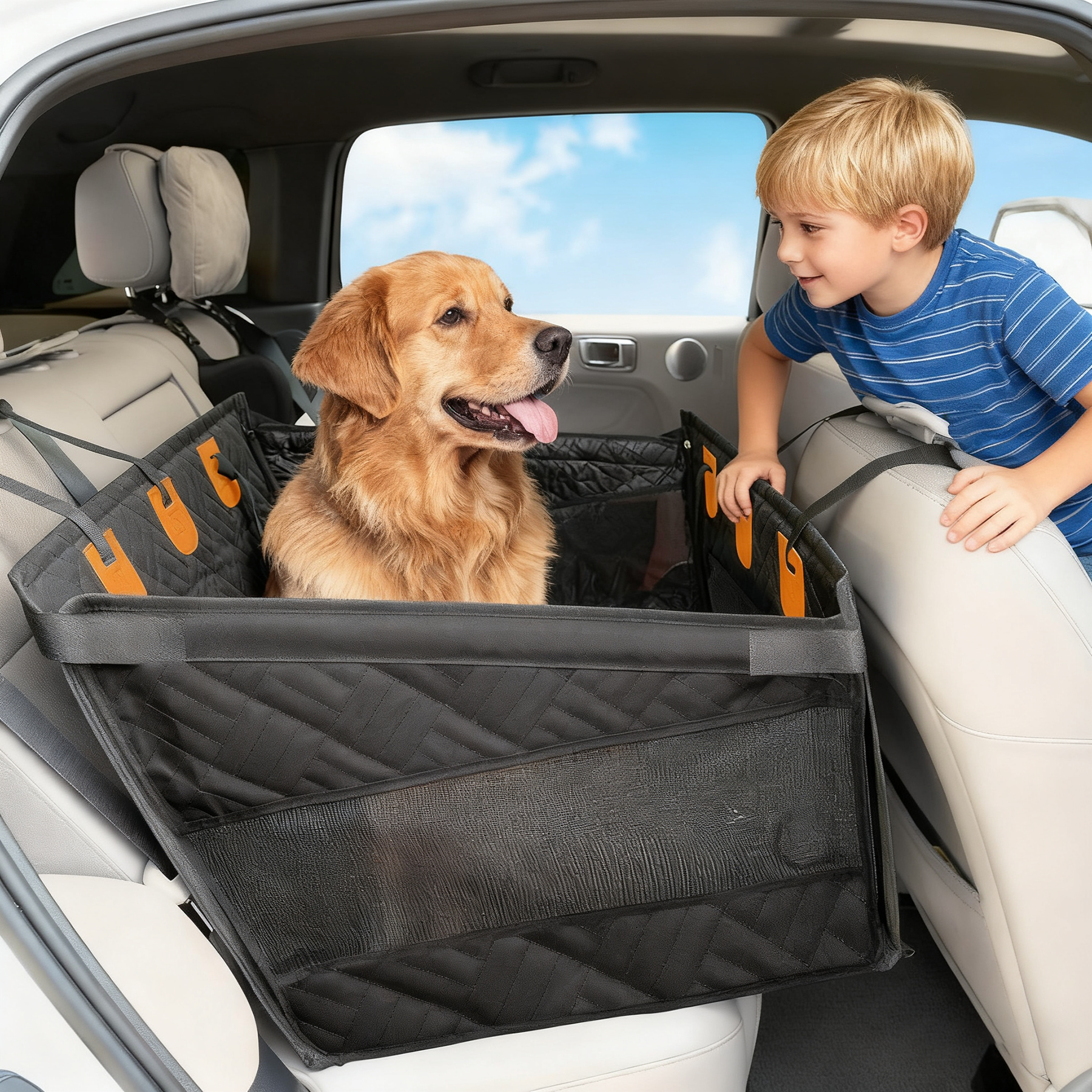 Kohree Dog Car Seat Extender, Hard Bottom, Large & Medium Dogs photo 7