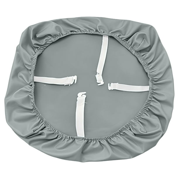 Funda de silla elástica cepillada de color sólido, suave y cómoda, resistente al agua y al polvo, adecuada para sillas de comedor.