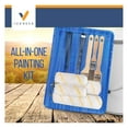 thumbnail image 6 of Paint Kit - 10-Piece All-in-One Plastic Tray with & Brushes Painting Set for All Paints & Stains, 6 of 9
