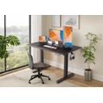 thumbnail image 2 of ErGear Electric Standing Desk, 48" x 24" Height Adjustable Desk, Computer Desk with 4 Memory Smart Pannel, Home Office Desk with Splice Board, 2 of 14