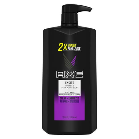 (2 pack) AXE Body Wash Excite 32 oz
