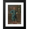thumbnail image 2 of Francis Hayman 11x14 Black Modern Framed Museum Art Print Titled - Dr. Charles Chauncey, M.D. (1747), 2 of 5