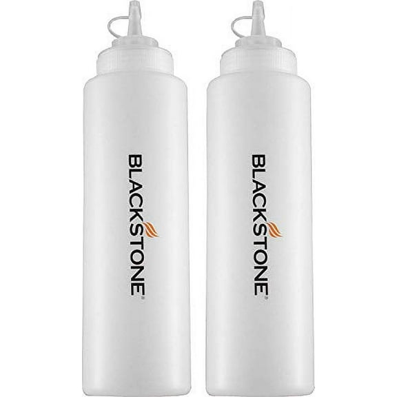 Blackstone 5071 32UMRT oz Plastic Squeeze Bottle Set with Twisting Lids, 2-Pack