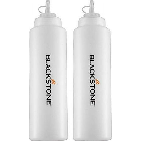 Blackstone 5071 32UMRT oz Plastic Squeeze Bottle Set with Twisting Lids, 2-Pack