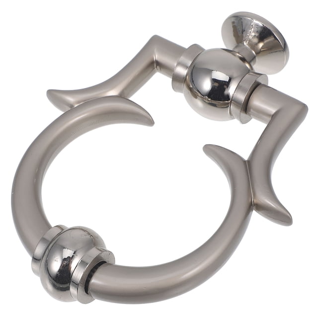 Minkissy European Style Elegant Door Security Knocker Smooth Base Design For Enhanced Durability Door Decor