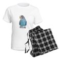 thumbnail image 4 of CafePress - Blue Parakeet Women's Light Pajamas - Women's Short Sleeve Print T-Shirt and Pants Light Cotton Pajama Set, 4 of 7