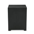 thumbnail image 7 of GDF Studio Jasmine Outdoor Metal Tank Holder, Black and Brushed White, 7 of 7