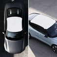 thumbnail image 2 of Sunroof Cover Waterproof for Car, Heat Reflective Roof Sun Shade for All Weather, Universal Fit Vehicle Roof Protector for Daily Parking Outdoor Travel,White - 59.06" x 45.28", 2 of 4
