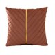 thumbnail image 1 of Lujosa funda de cojín de terciopelo de 45 x 45 cm con detalles dorados para sofá cama y salón, 1 of 4