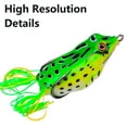 thumbnail image 4 of BE-TOOL Soft Frog-Shape Fishing Lure Silica Gel Topwater Lures with Treble Hook for Freshwater Saltwater Bass Trout, 4 of 7
