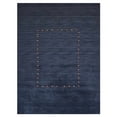 thumbnail image 4 of Rugsotic Carpets Handmade Rugs Hand Knotted Loom Rectangle 5'7''x7'10'' Blue Wool for Indoor Use, 4 of 6