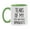 White/Light Green, variant on Funny Board Game Mug, Tears of My Spite And Malice Opponents, 11oz or 15oz Ceramic White Coffee Cup