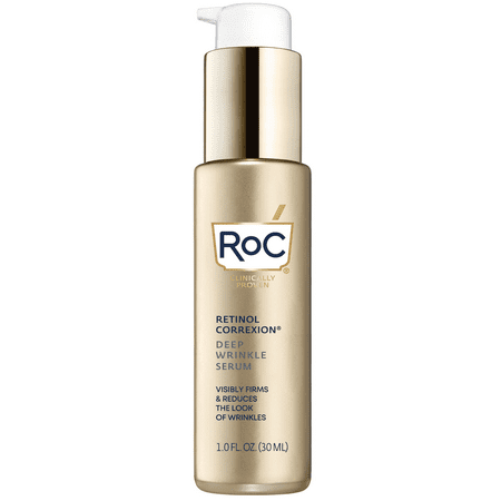 RoC Retinol Correxion Anti-Aging Retinol Face Deep Wrinkle Serum, Anti-Wrinkle Treatment, 1 oz