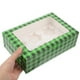 thumbnail image 2 of 12 cajas para mini pasteles, magdalenas navideñas, magdalenas con ventana, cajas para dulces navideños, cajas para postres pequeños para regalar, 2 of 8