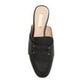 thumbnail image 3 of Louise et Cie Women's Charriet studded penny strap squared toe Loafer Mule-BLACK (6), 3 of 6
