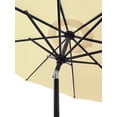thumbnail image 3 of Bond Manufacturing 59633 9ft Aluminum Market Patio Umbrella, Beige Breeze, 3 of 3