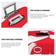 thumbnail image 3 of Fotbe Saying Ho Ho Ho Funda Protectora para Equipaje, Antirrayones y Resistente a la Suciedad, Compatible con Maletas de 18 a 32 Pulgadas-Small, 3 of 7