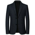 thumbnail image 2 of WAENQINLA Mens Sport Coats and Blazers Plaid Classic Fit Two Button Blazer Lightweight Comfy Business Casual Suit Jackets, 2 of 6
