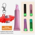 thumbnail image 2 of Lip Balm Keychain Caps Fashionable Key Holder Functional Key Jewelry Plastic Texture Perfect for Women and Girls, 2 of 8